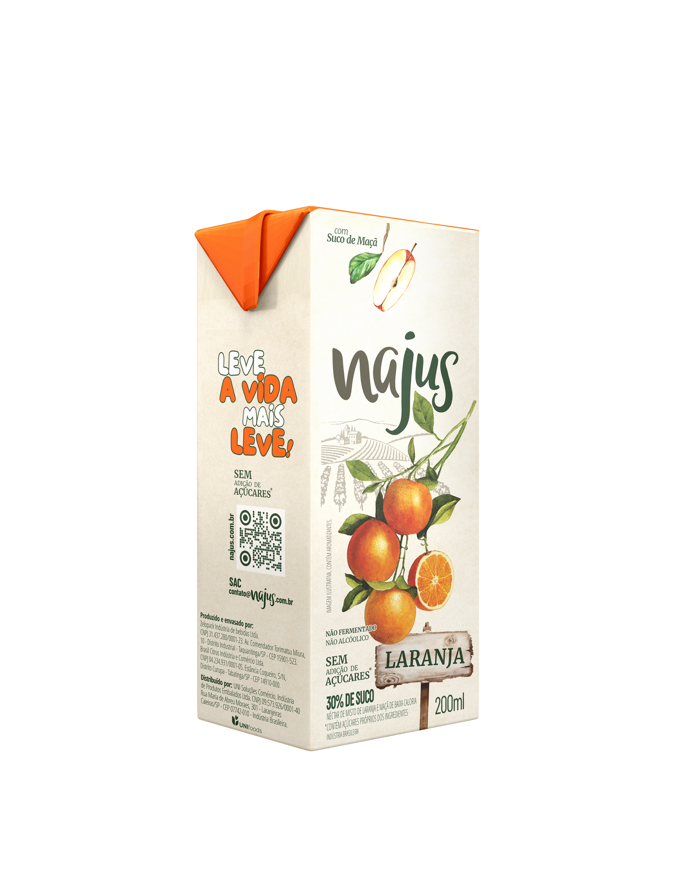 Suco Najus Laranja